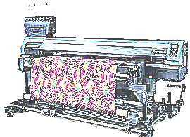 Текстильный принтер (рисунок)