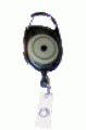 Катушка инерционная (ретрактор) Premier чёрная (2120-7051) CP